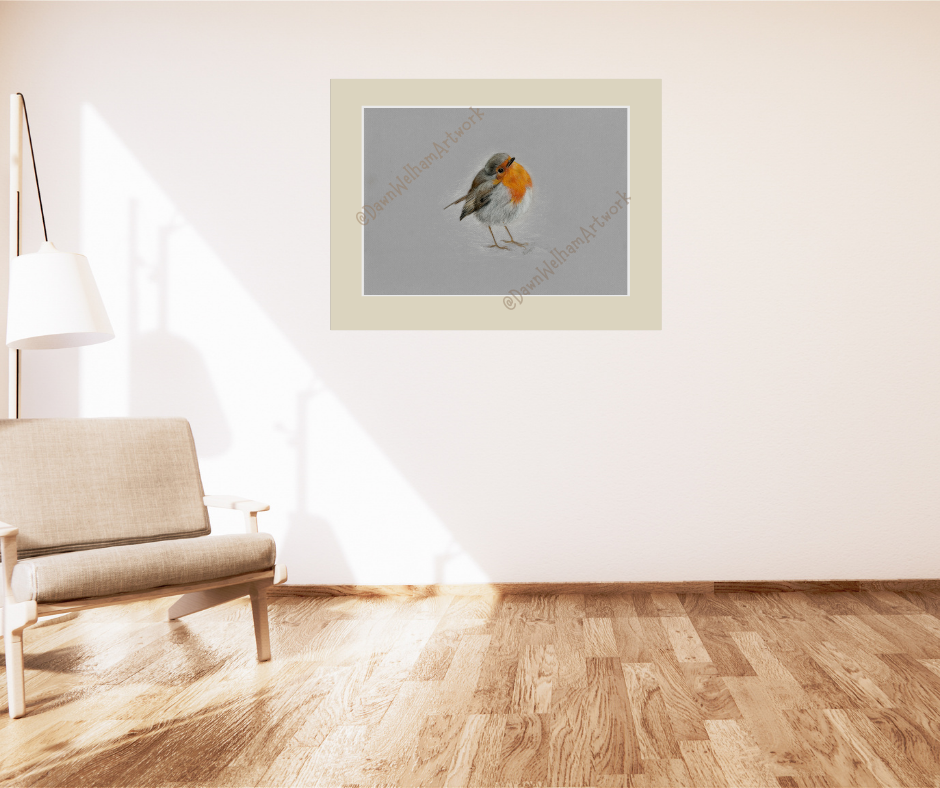 Robin Puffed up Warm image 2